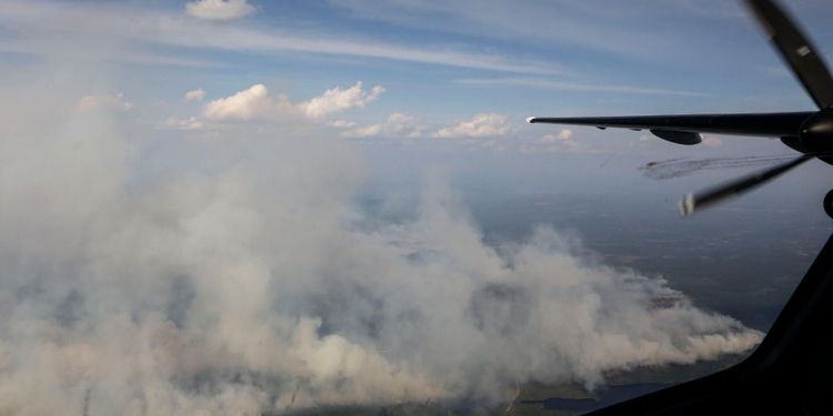 Så många bränder upptäcktes av flygplan i fjol