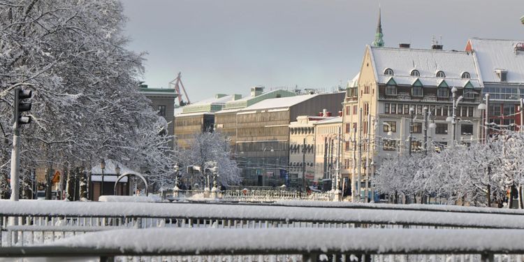 Bara pengar kvar för två snöfall i Göteborg