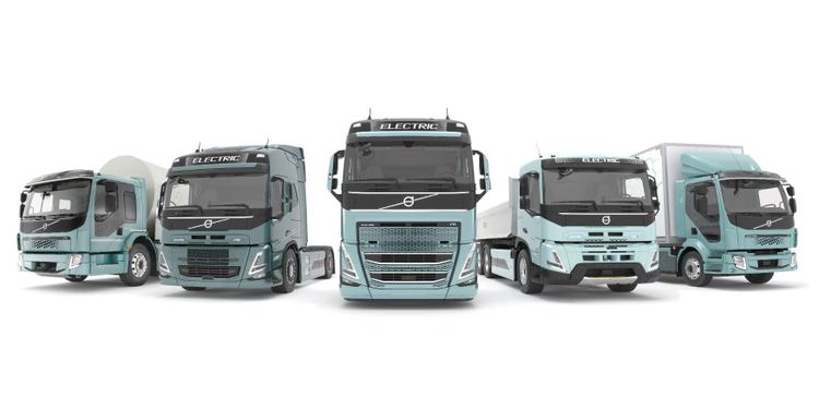 Eldrift på gång för alla Volvos lastbilar