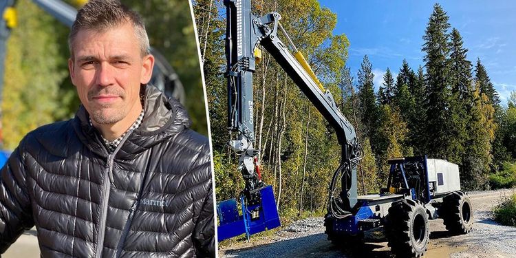”Utmaningen är att tekniken ska funka i skogen”