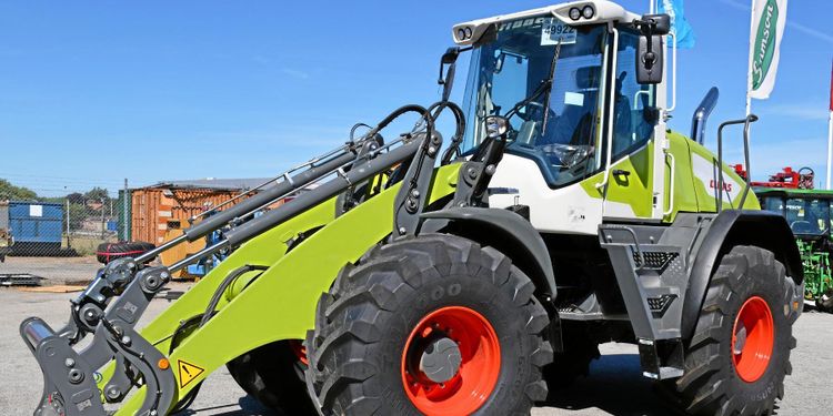 Sverigepremiär för Claas hjullastare