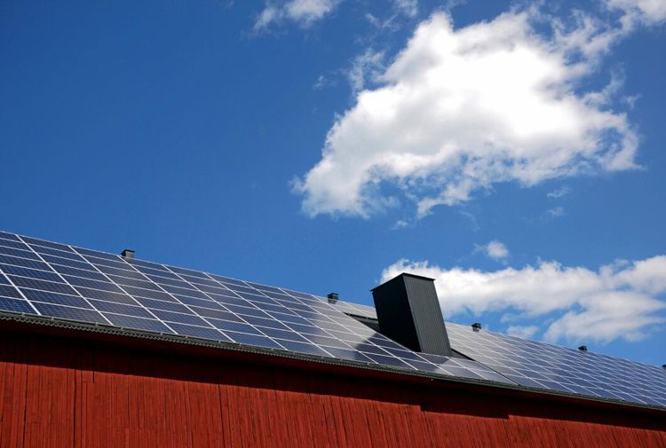 Kraftig ökning av solcellsanläggningar