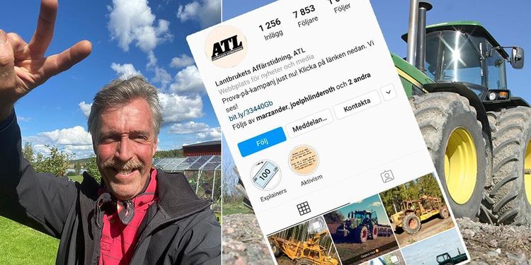 Succé för ATL:s traktorsatsning på Instagram