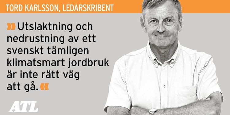 Jordbruket bidrar till friskare hav