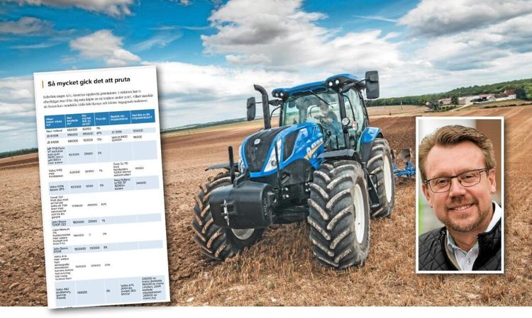 Säljarna om prutmånen på traktorer