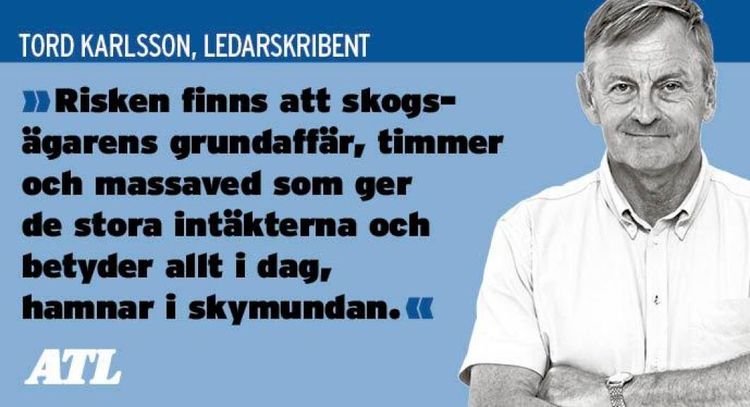 Skogsprogrammet når inte ända fram