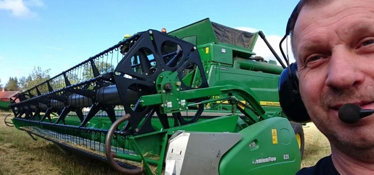 Uppmanar: "Kör lediga tröskor norr ut"