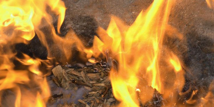 Hyvleri brann ned i natt