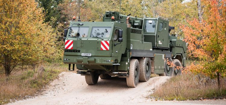 Liebherr tar stororder från tyska armén