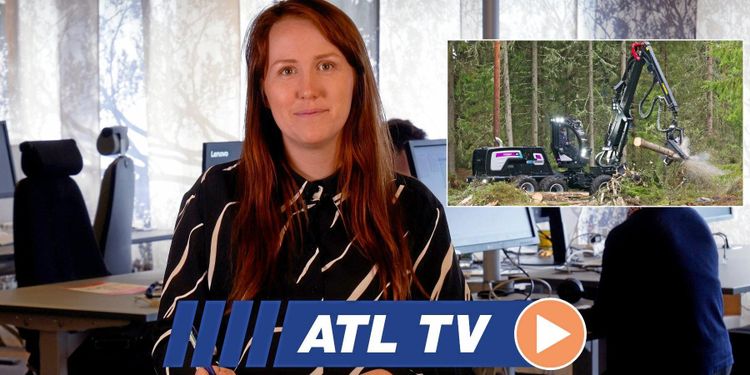 ATL TV: Hybridskördare spar bränsle