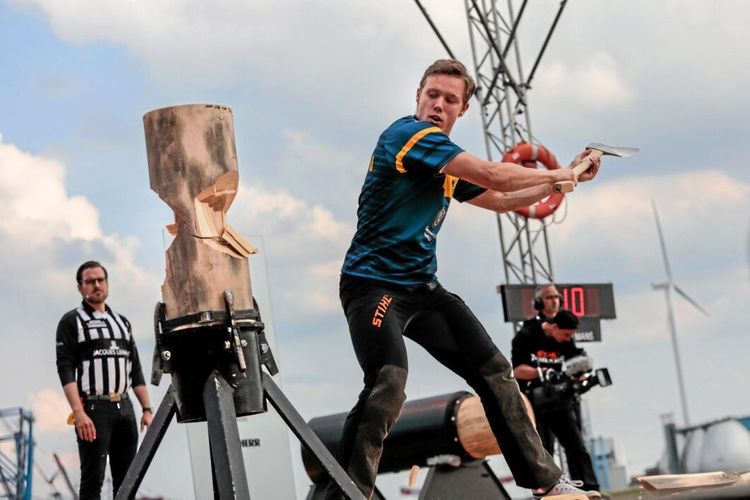 Ferry Svan högg sig till VM-guld