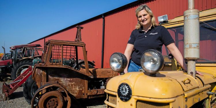 Traktorskroten – här får trasiga traktorer nytt liv