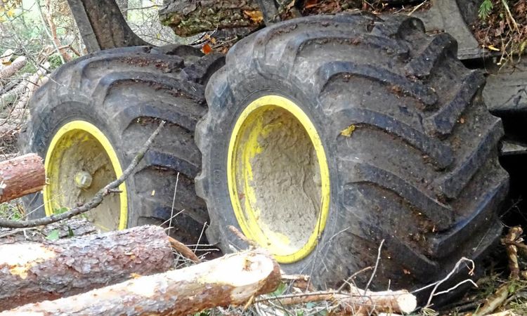 Världens första lågtrycksdäck för skogen