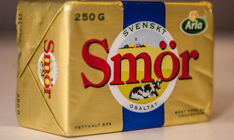 Smörpriset är på nedgång