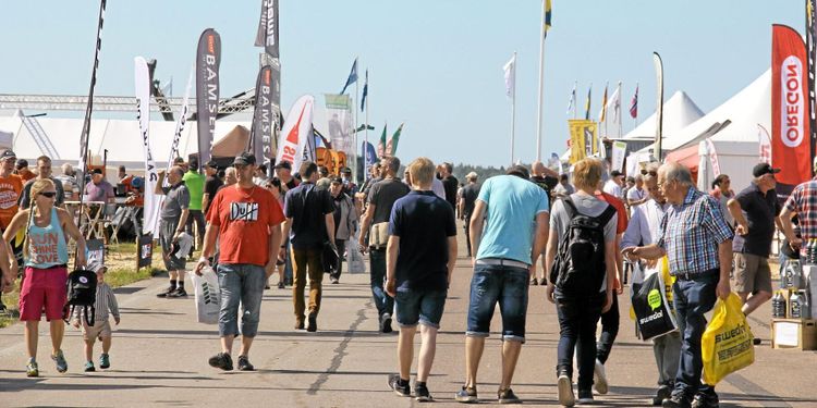 Flera dragplåster på Skogsmaskindagarna