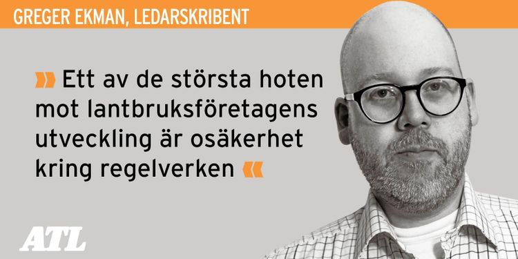 Bolagsförbudet hämmar inte lantbruket