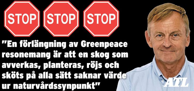 Greenpeace bromsar miljöarbetet