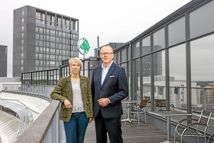 LRF:s vd Anders Källström har uppskattat det nära samarbetet med Helena Jonsson.