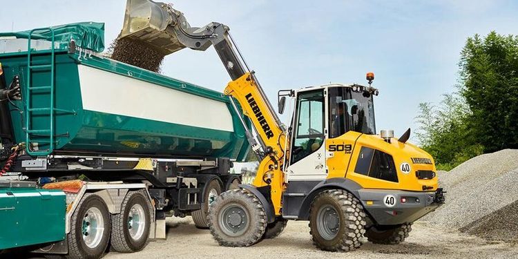 Här är Liebherrs första telelastare