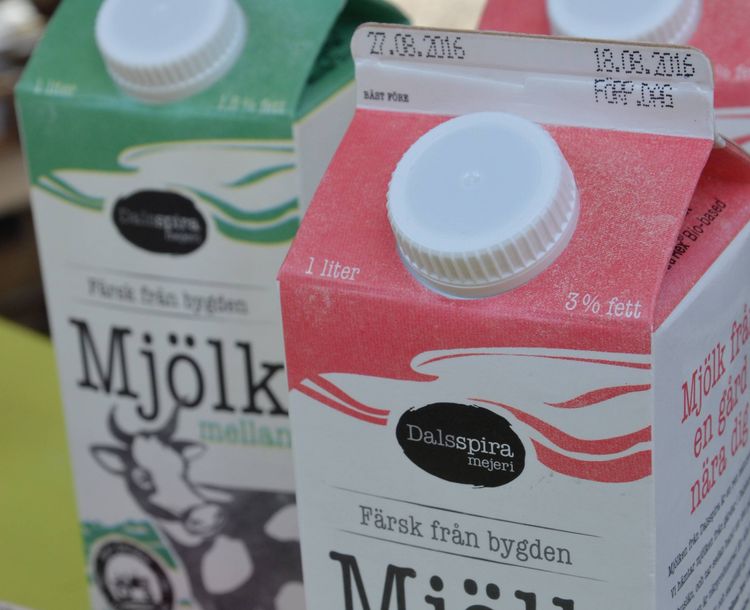 Lokal mjölk gillas av konsumenterna.