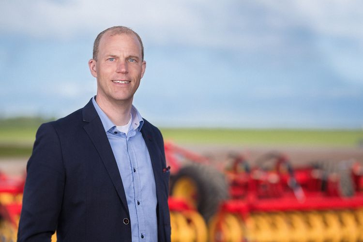 Mattias Hovnert, Sales & Marketing Director på Väderstad.