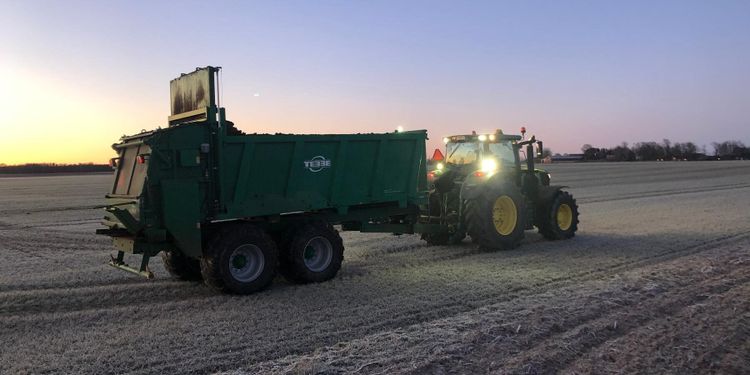 Vårbruket flyttar långsamt norrut