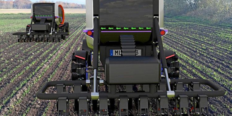 Här ska robotar bruka marken helt fossilfritt