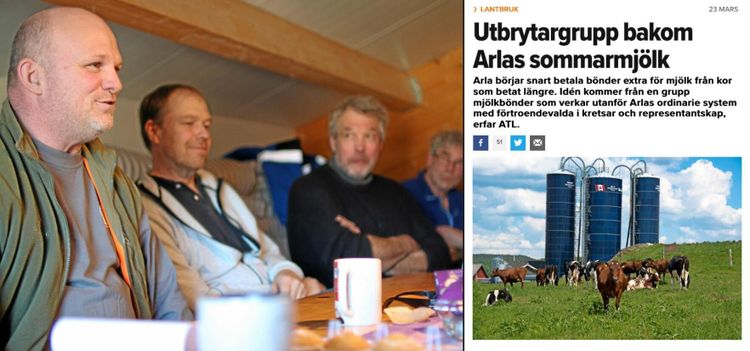 Gänget bakom Arlas sommarmjölk