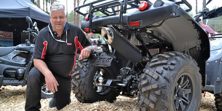 ATV-doldis axlar lasset