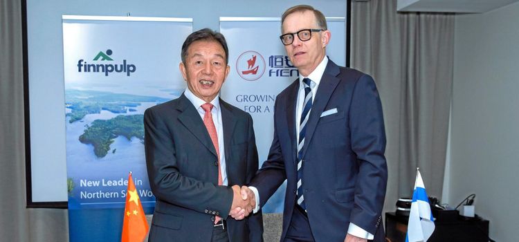 Finskt biokombinat får kinesiska delägare