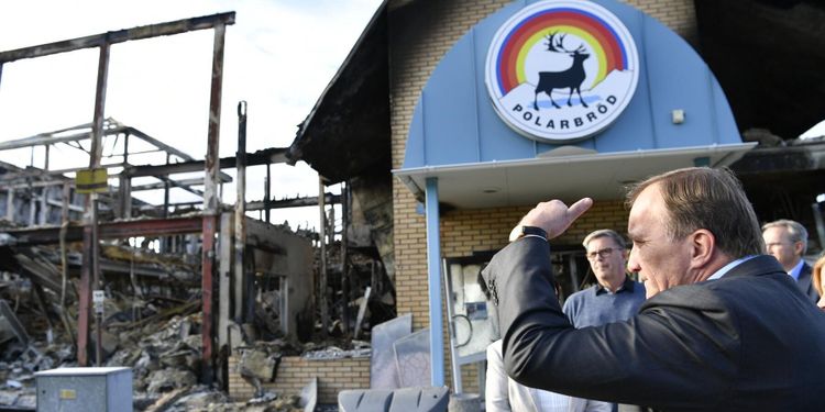 Polarbröd storvarslar efter branden