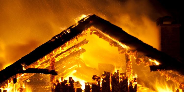 Ladugårdsbrand i Jönköping