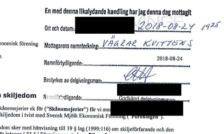 Dramatik kring nytt skiljemål i ostkriget