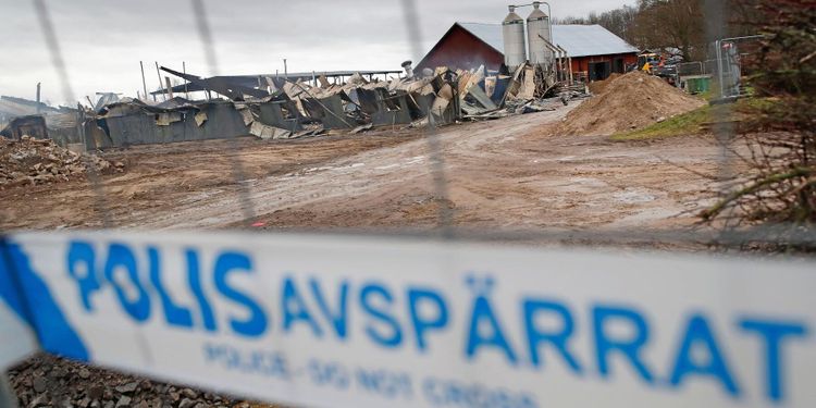 ”Motbjudande angrepp efter ladugårdsbranden”