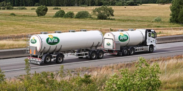 Trendbrott för Arlas svenska mjölkproduktion