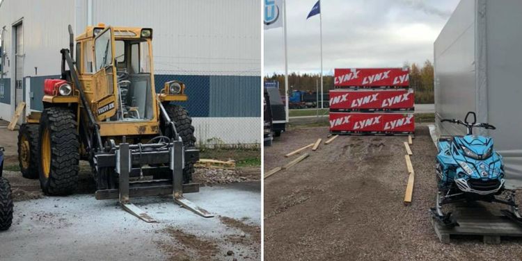 Tjuvar tog 40 nya skotrar