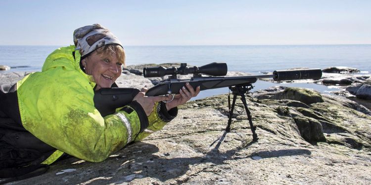 Hon har siktet inställt på gråsäl