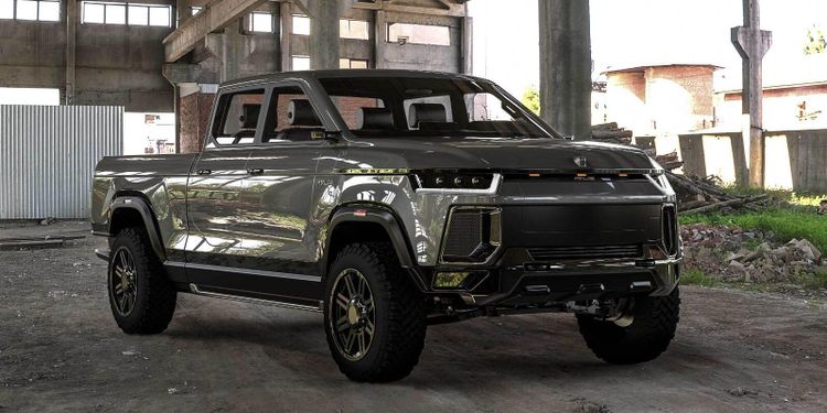 Eldriven pickup ska nå rekordlångt per laddning