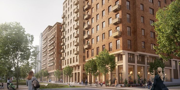 Setra rivstartar nya fabriken med prestigebygge