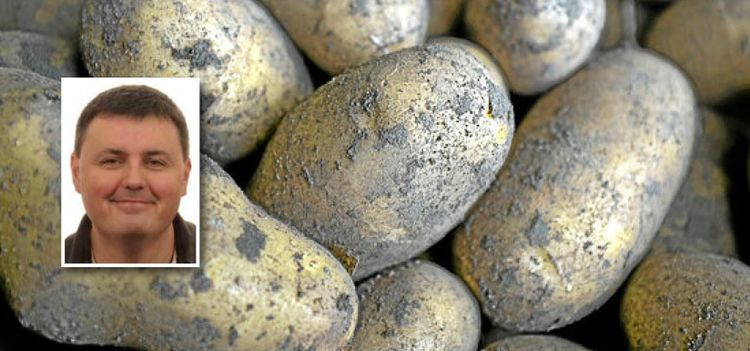 Han lyfter fram potatisens hälsofördelar