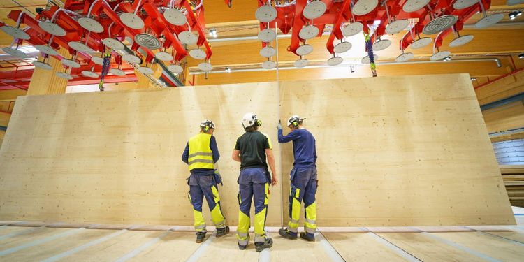 CLT-fabriken startar i Gruvön