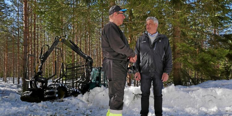 Mycket att göra i skogen inför tjällossningen