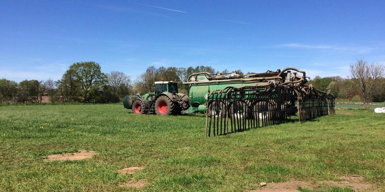 Premiär för fiskgödsel på åkrar