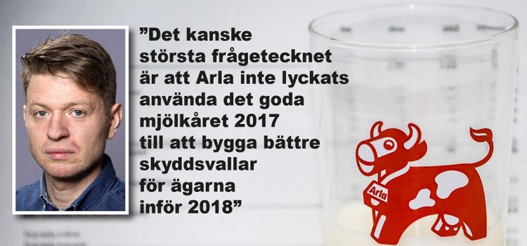 Arla har inte råd med allt