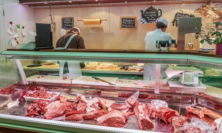 Veganer attackerar kötthandlare i Frankrike