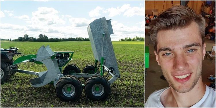 Fräck stensamlare för ATV:er