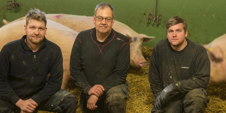 Sönernas jobb att ta gården in i framtiden