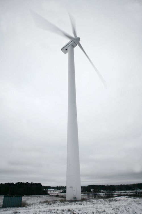 Mer vind ger lägre elpriser