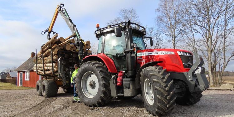 Här jobbar det perfekta radarparet på vedbacken