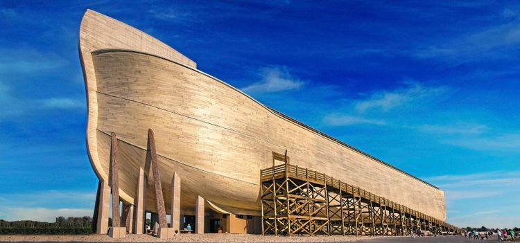 7800 kubikmeter trä till Noas ark